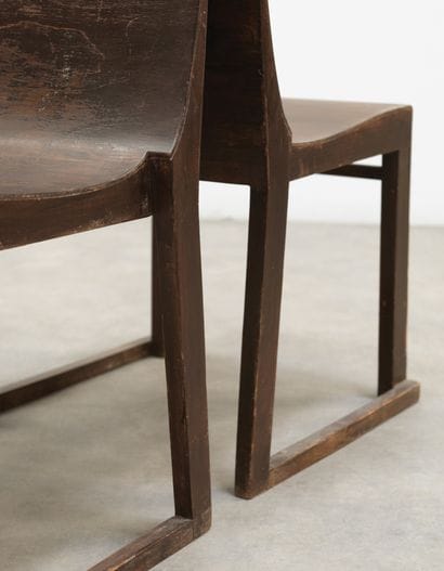 Alvar Aalto (1898-1976)
Paire de chaises...