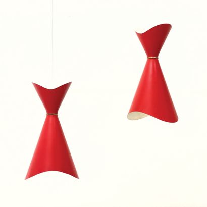BENT KARLBY (1912-1998)
Paire de suspensions...