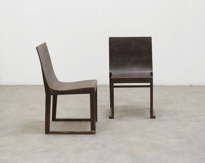 Alvar Aalto (1898-1976)
Paire de chaises...