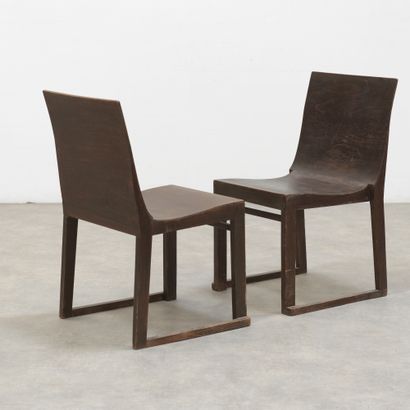 Alvar Aalto (1898-1976)
Paire de chaises...