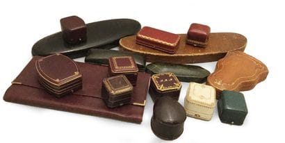 Lot including about twenty cases dating from...