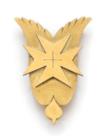 Jean DESPRES.

Broche-pendentif Saint-Esprit...