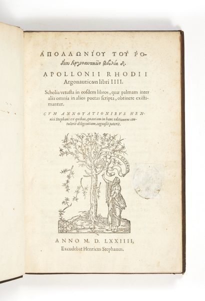 APOLLONIUS DE RHODE
Argonauticon libri IIII....