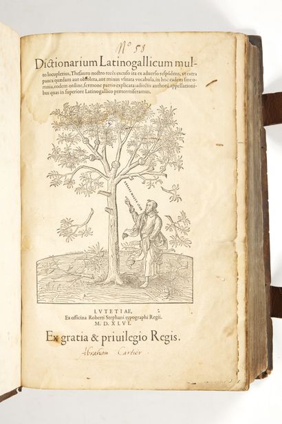 ESTIENNE, Robert
Dictionarium Latinogallicum...