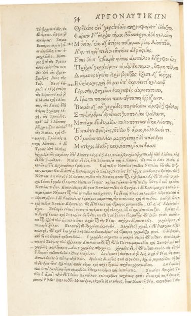 APOLLONIUS DE RHODE
Argonauticon libri IIII....