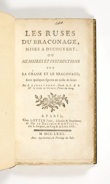 LABRUYERRE, Laurent
Les Ruses du braconnage,...