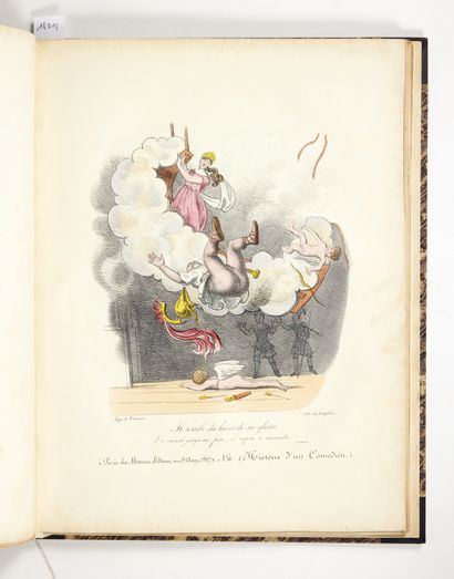 VALMONT, Auguste de
Histoire d'un comédien,...