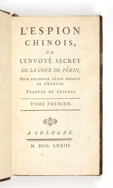 [GOUDAR, Ange]
L'Espion chinois, ou L'Envoyé...