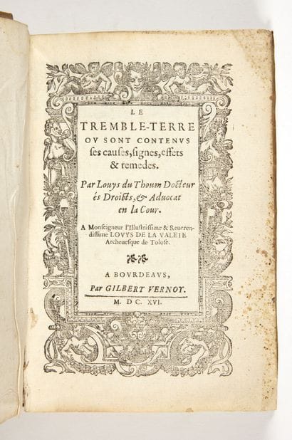 DU THOUM, Louis
Le Tremble-terre ou sont...