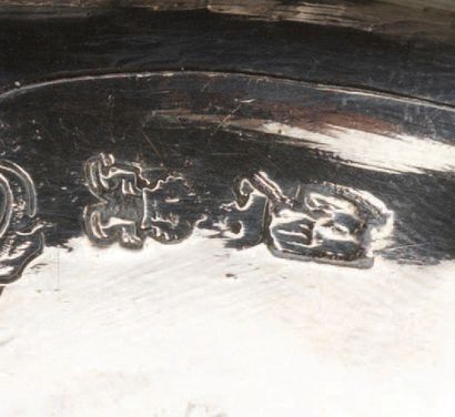 SILVER FLYING PLATE Lier, 1755
Date stamp...