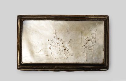 SILVER, GOLD AND PEARL BOX Antwerp, 1777
Date...