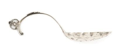 SILVER SUGAR SPREADING SPOON Antwerp, 1771
Date...