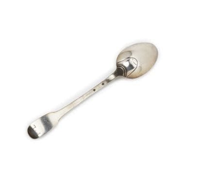 RARE SILVER RAGOUT SPOON Dinant, second half...