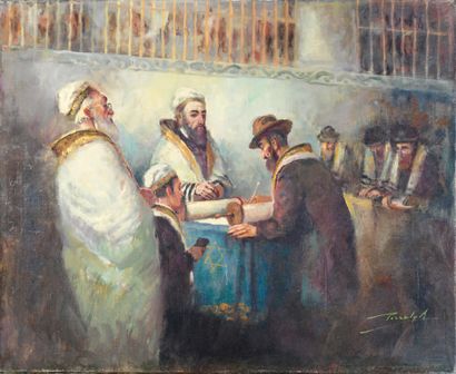 ANTAL PECZELLI (1891-1960)
Bar Mitzva
Hungary,...