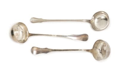 LOT OF THREE LUCKS Antwerp & Brussels, 1789,...