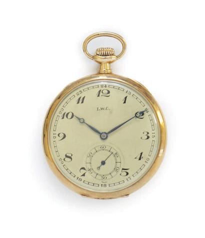 IWC - VERS 1920 - N° 75981
MONTRE DE POCHE...