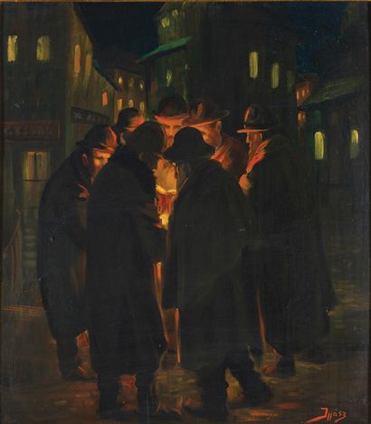 J. IJJASZ
Night scene.
Probably prayer for...