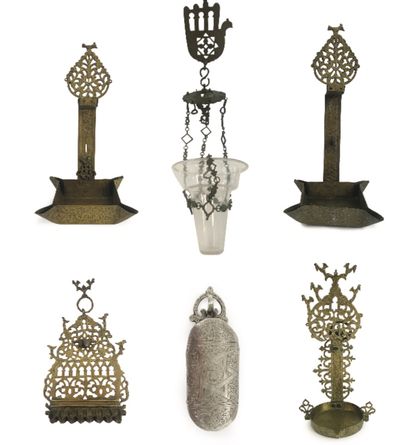 SET OF NORTH AFRICAN WORSHIP OBJECTS COMPRISING...