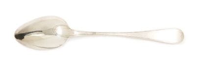LARGE SILVER RAGOUT SPOON Saint Trond, middle...