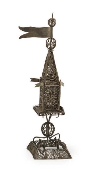 SPICES TOWER IN FILIGRANE SILVER Austrian...
