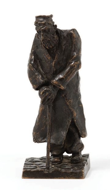 MAX BISKUPSKI (NÉ EN 1904)
The old Jew
Bronze...