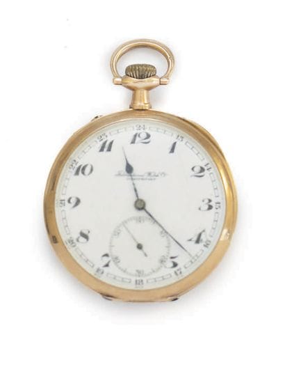 IWC - VERS 1900 - N° 424173
MONTRE DE POCHE...