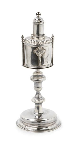 SILVER CIBOIRE Antwerp, early 18th century
Date...