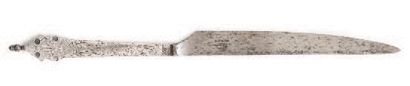 SILVER FORK AND KNIFE Antwerp, late 16th...