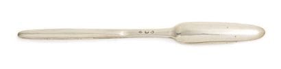 VERY RARE SILVER COOKING SPOON Belgium, 1809-1814
Master...