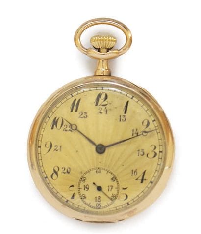 ANONYME - VERS 1910 - N° 6219
MONTRE DE POCHE...