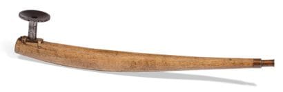 AMÉRIQUES
RARE PIPE à la belle forme légèrement...