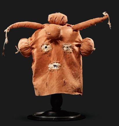 AMÉRIQUES
MASQUE CAGOULE en toile de sac...