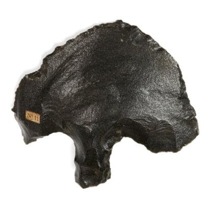 POLYNÉSIE
POINTE DE LANCE «Mata'a» en obsidienne...
