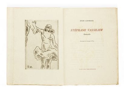 LAFORGUE, Jules.
Stéphane Vassiliew. New....