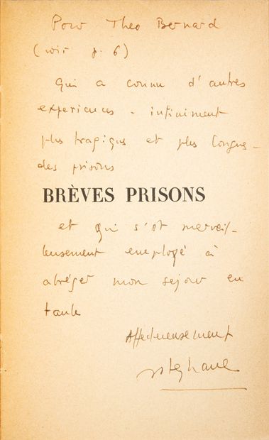 PICHETTE, Henri.

A Poèmes avec un gris-gris...