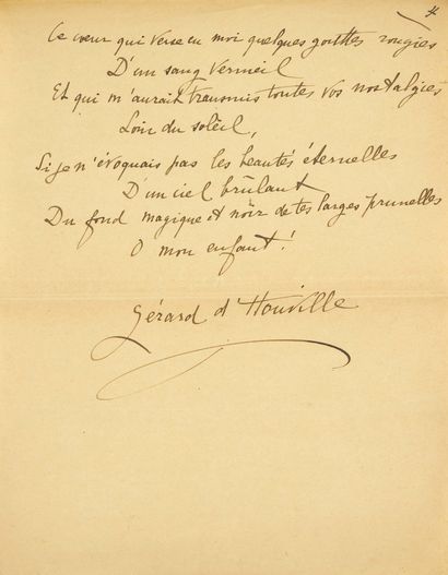 RÉGNIER, Marie de. Gérard d'Houville.
Le...