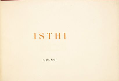 LOUYS, Pierre.
Isthi. 1916. Without place...