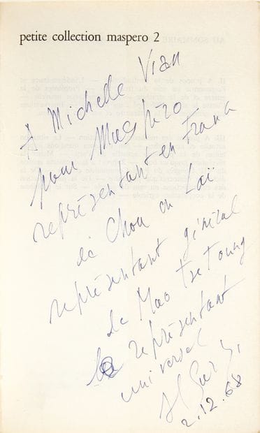 MAO TSÉ-TOUNG.
Écrits choisis en trois volumes....