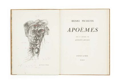 PICHETTE, Henri.

A Poèmes avec un gris-gris...