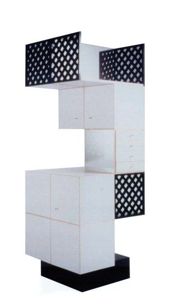 important Cabinet en bois stratifié dans...