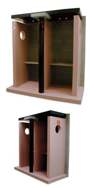 sottsass assiociati important module à deux...