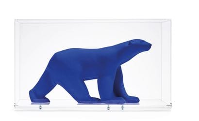 Yves KLEIN et François POMPON et Yves KLEIN
L'ours...
