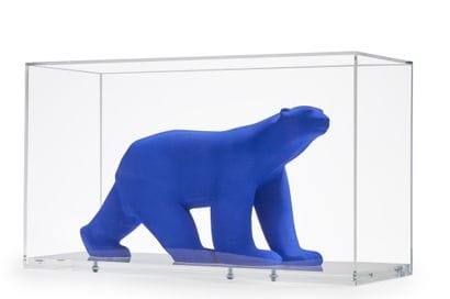 Yves KLEIN et François POMPON et Yves KLEIN
L'ours...