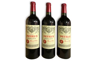 POMEROL
2010
Petrus
3 bouteilles
Niveaux...