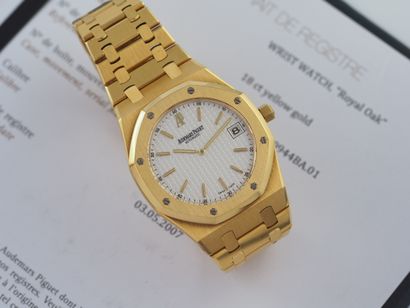 AUDEMARS PIGUET Royal Oak Jumbo 15202BA.OO.0944BA.01...