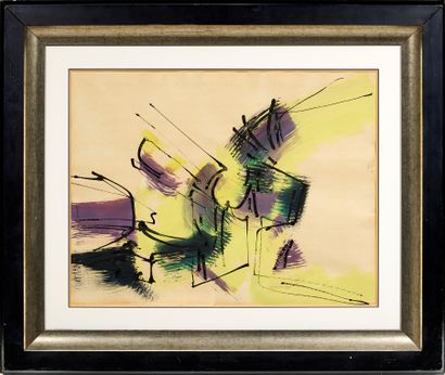 Arman FERNANDEZ (1928-2005)
Composition abstraite
Technique...