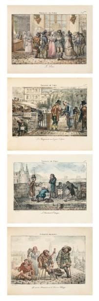 MARLET, Jean-Henry
Tableaux de Paris. Sn,...