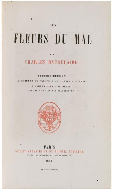 BAUDELAIRE, Charles
Les Fleurs du mal......