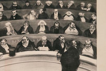 CARICATURE PROVISOIRE (LA). Paris, Aubert,...