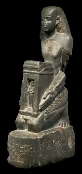 EGYPTE
STATUE NAOPHORE DU DIRECTEUR DE LA...